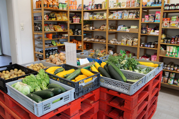 die Ernte im guten laden