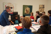 VS Traiskirchen zu Gast im Rathaus im Bgm. Andi Babler