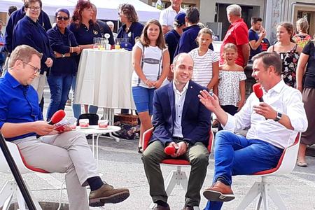 Bürgermeister Andreas Babler im Interview mit Klimaforscher Univ.Prof.Mag. Dr. Harald Rieder