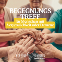 Begegnungstreff für Personen mit Demenz oder Gedächtnisproblemen 