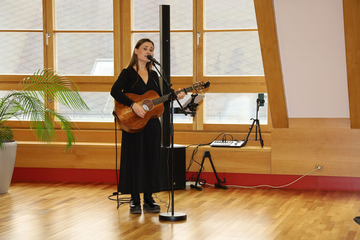 Mona Weinmeister spielte auf © Stadtgemeinde Traiskirchen