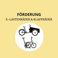 Stadt fördert (e-)Lasten- und Klappräder