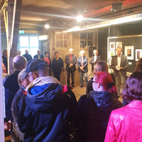 Ausstellungseröffnung in der Alten Schlosserei