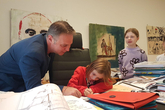 VS Traiskirchen zu Gast im Rathaus im Bgm. Andi Babler