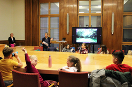 3. Klasse der VS TRK zu Besuch im Rathaus