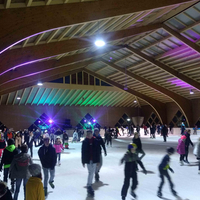 Partystimmung bei der Eisdisco