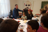 VS Traiskirchen zu Gast im Rathaus im Bgm. Andi Babler