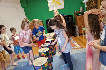 ZIMT Trommeln mit Kids