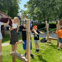 Neuer Motorikpark für die Volksschule Möllersdorf