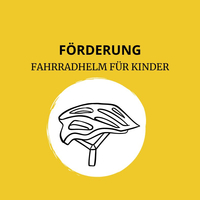 Fahrradhelm-Förderung für Kinder