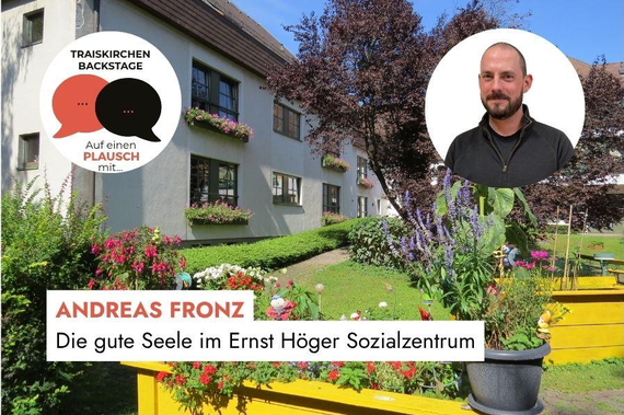Prächtiger Garten des Ernst Höger Sozialzentrums