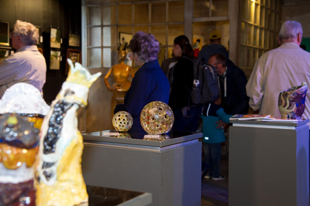 Ausstellung in der Alten Schlosserei.