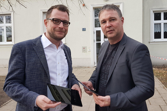 STR Clemens Zinnbauer und Bgm. Babler