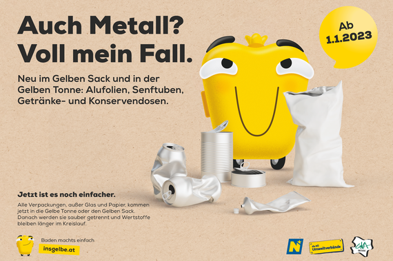 Werbung Gelber Sack