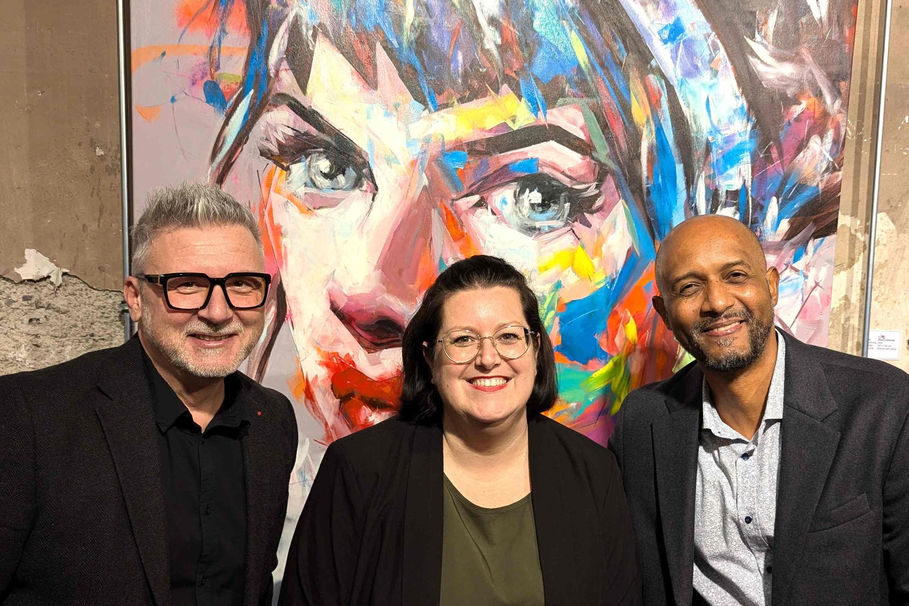Ausstellungseröffnung Jerson Jimenez in der Alten Schlosserei