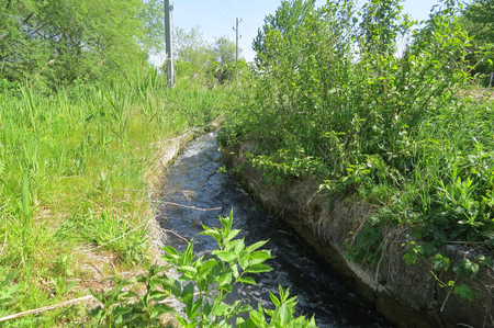 Wiener Neustädter Kanal bei Traiskirchen.