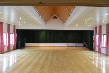 Festsaal von innen.