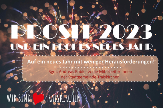 Frohes neues Jahr 2023
