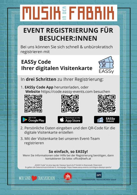 Grafik: Erklärung zur Registrierung für Musik in der Fabrik 2021.