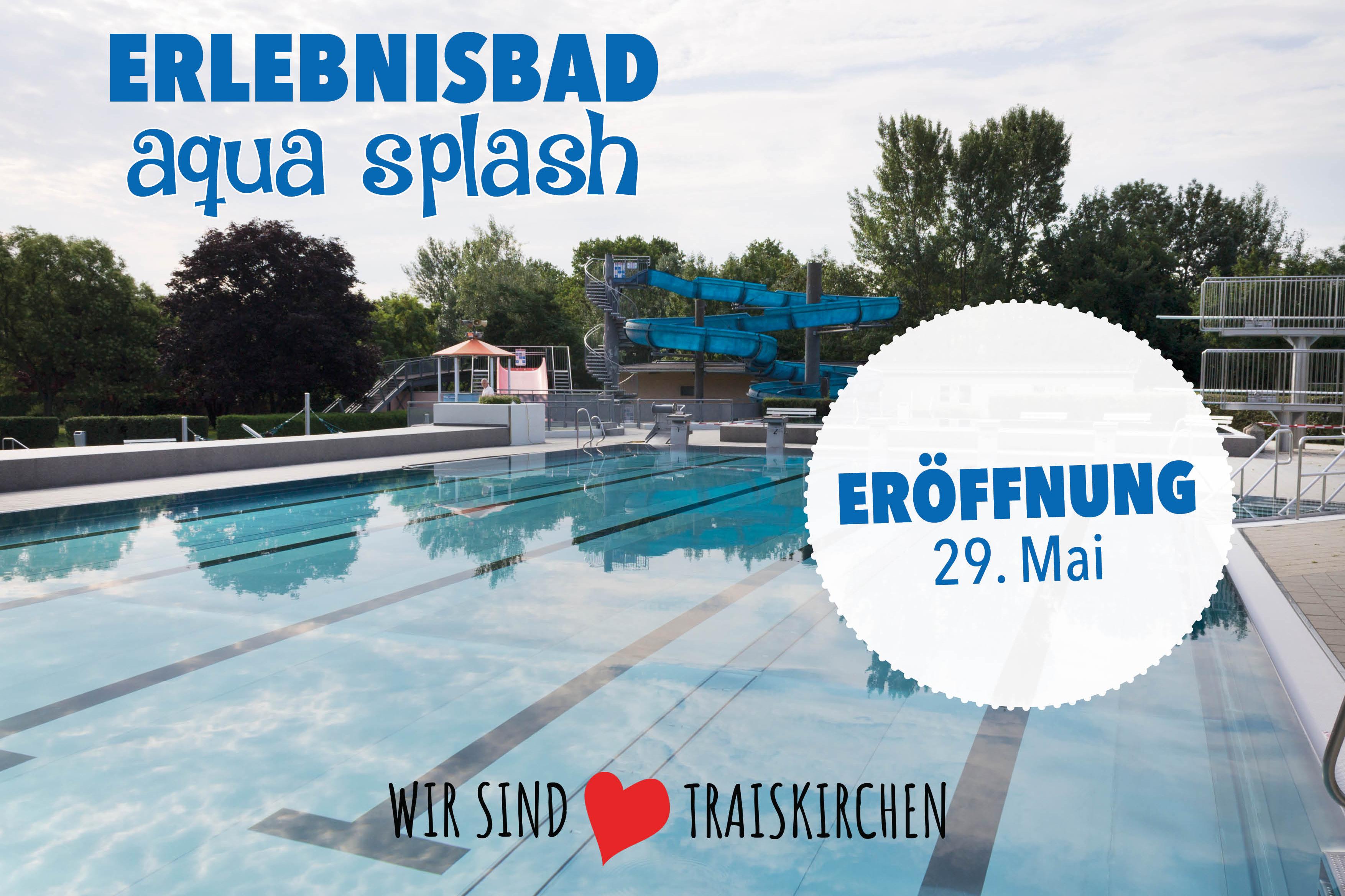 aqua splash öffnet am 29. Mai für alle