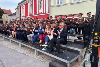Bild auf die Ehrengäste © Daniel Bartmann