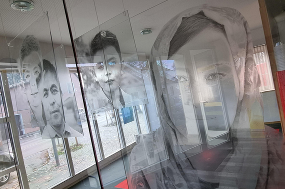 Teile der Ausstellung in der ehemaligen Raika in Tribuswinkel
