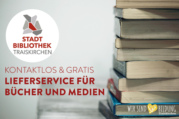 Grafik: Lieferservice für Bücher & Medien.