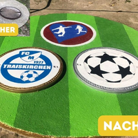 Kunst trifft Gartenarbeit