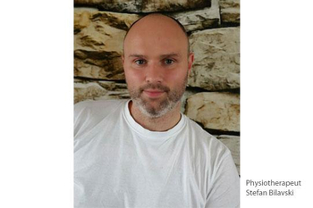 Physiotherapeut Stefan Bilavski.