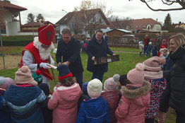 Nikolo im Kindergarten