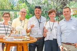 Besucher:innen bei WEIN:GENUSS in Traiskirchen
