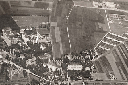 Luftbild der Haad in Traiskirchen