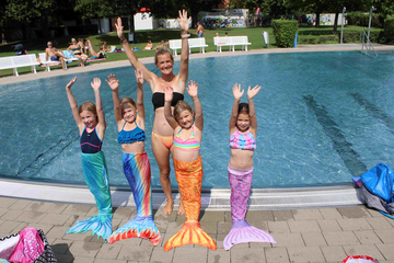 Meerjungfrauschwimmen