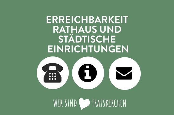 Grafik: Erreichbarkeit Rathaus.