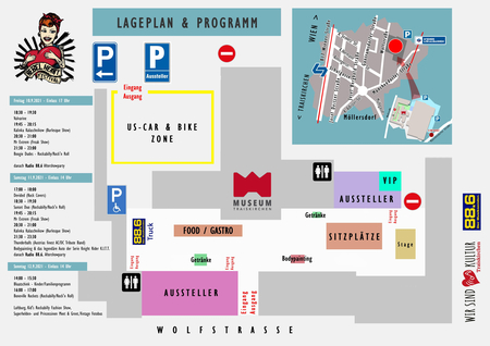 Lageplan Rebel HeART Festival 2021.