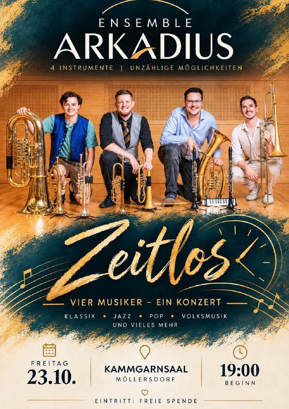 Konzert "Zeitlos" von Ensemble Arkadius