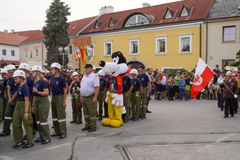 Goofy als Maskottchen ist auch dabei © Daniel Bartmann