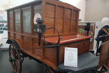 Eine alte Kutsche im Museum Traiskirchen.