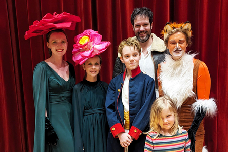 Gruppenbild der Schauspieler