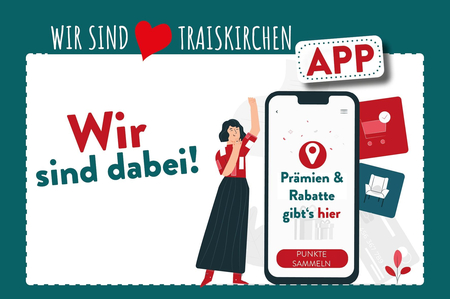 Grafik für die Partnerbetriebe der Traiskirchen-App