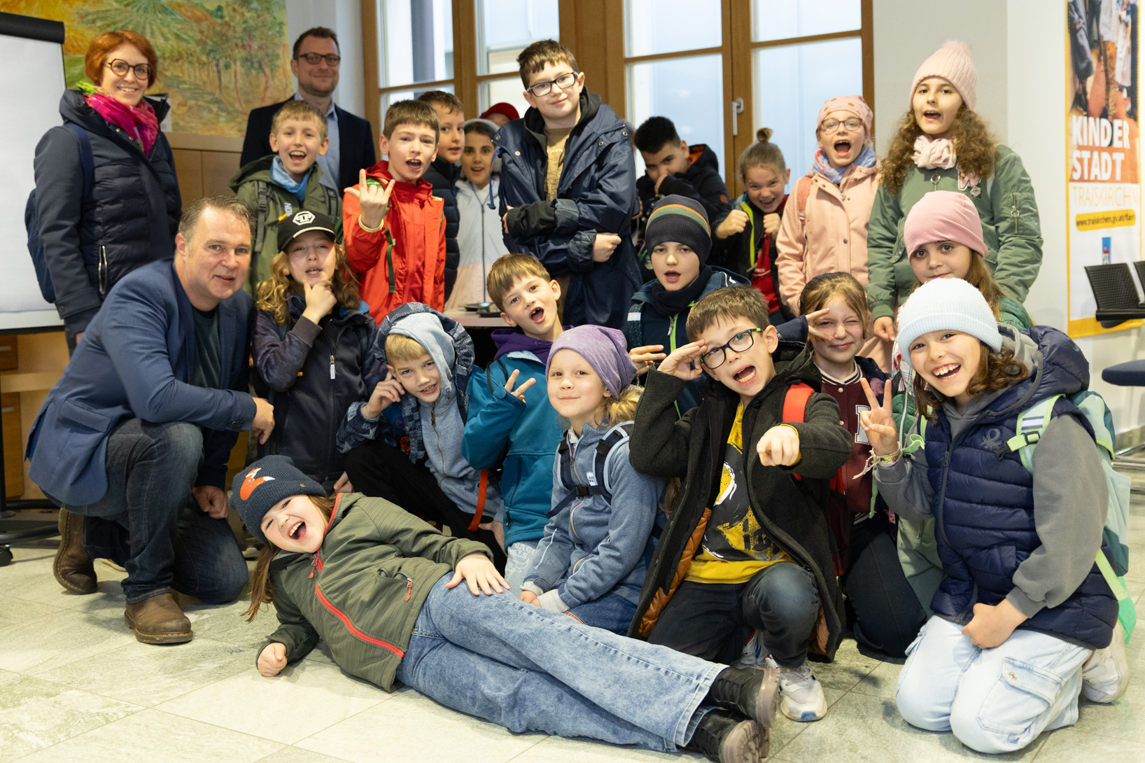 Volksschulen zu Besuch im Rathaus
