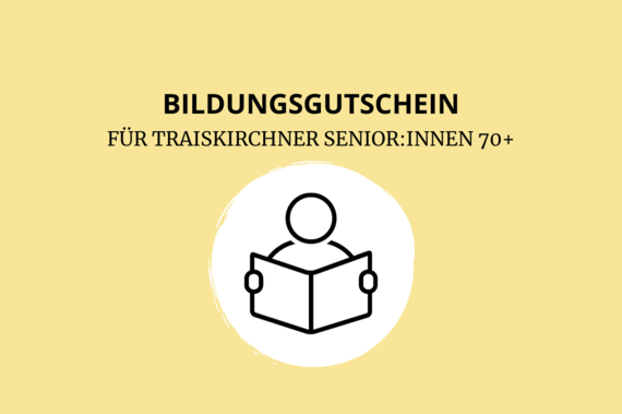 Grafik: Bildungsgutschein 70+