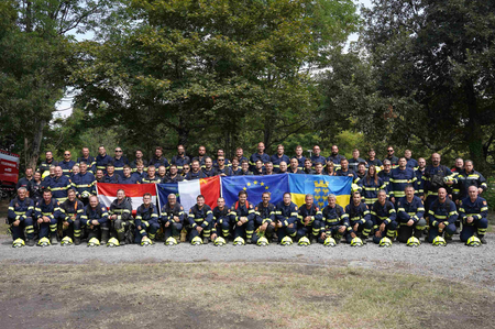 Die 80 Mitglieder der NÖ Feuerwehren