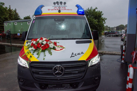 Das neue Einsatzfahrzeug "Lena".