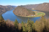 die Einzigartige Flussbiegung