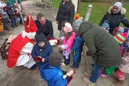 Nikolo im Kindergarten