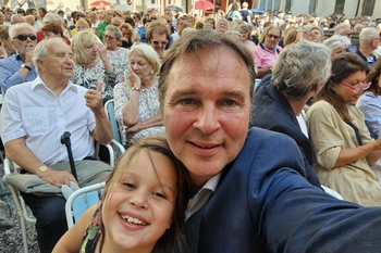 Andi Babler und Tochter Flora