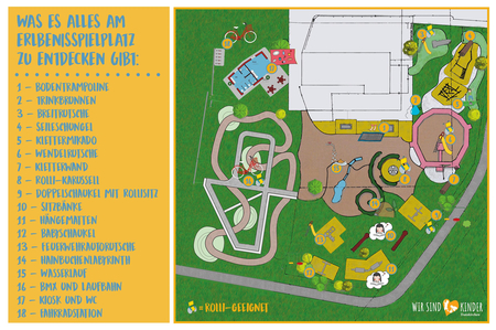 Grafik: Regenbogenspielplatz.