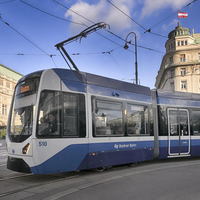 Badner Bahn fährt mit neuen Garnituren