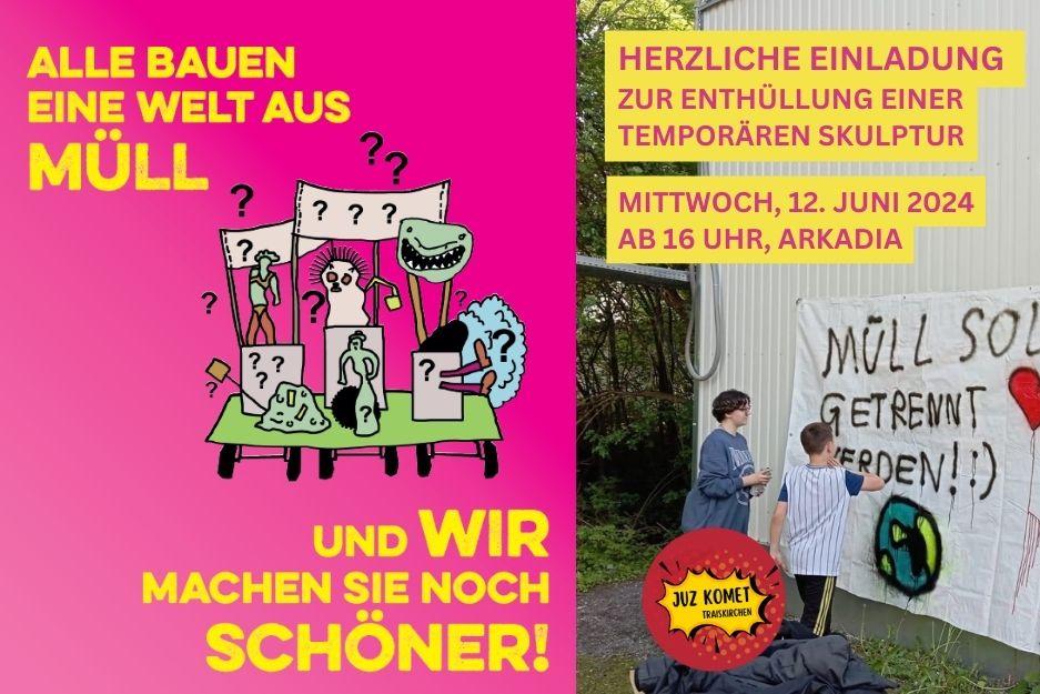 Herzliche Einladung zur Eröffnung des Jugend-Kunstprojektes